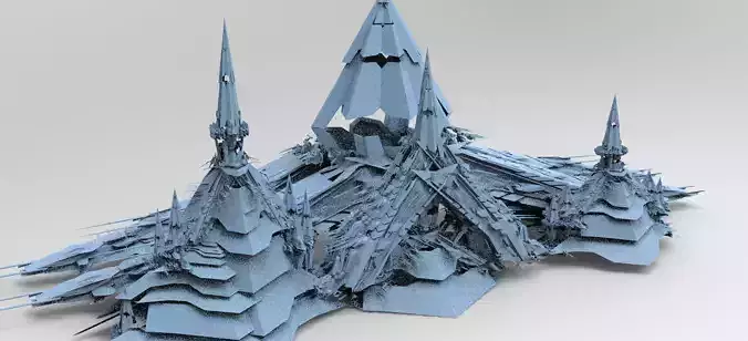 Amon Ra Sci fi Pyramid full