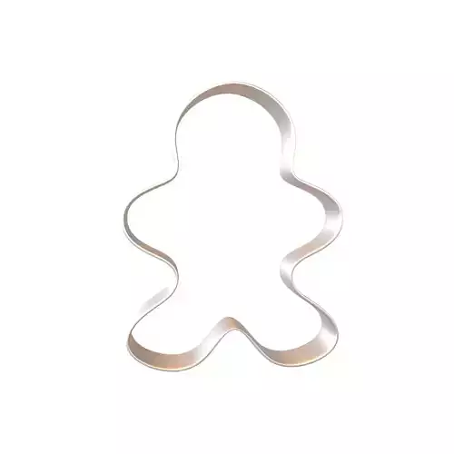 Gingerbread Man Cookie Cutter v1 001