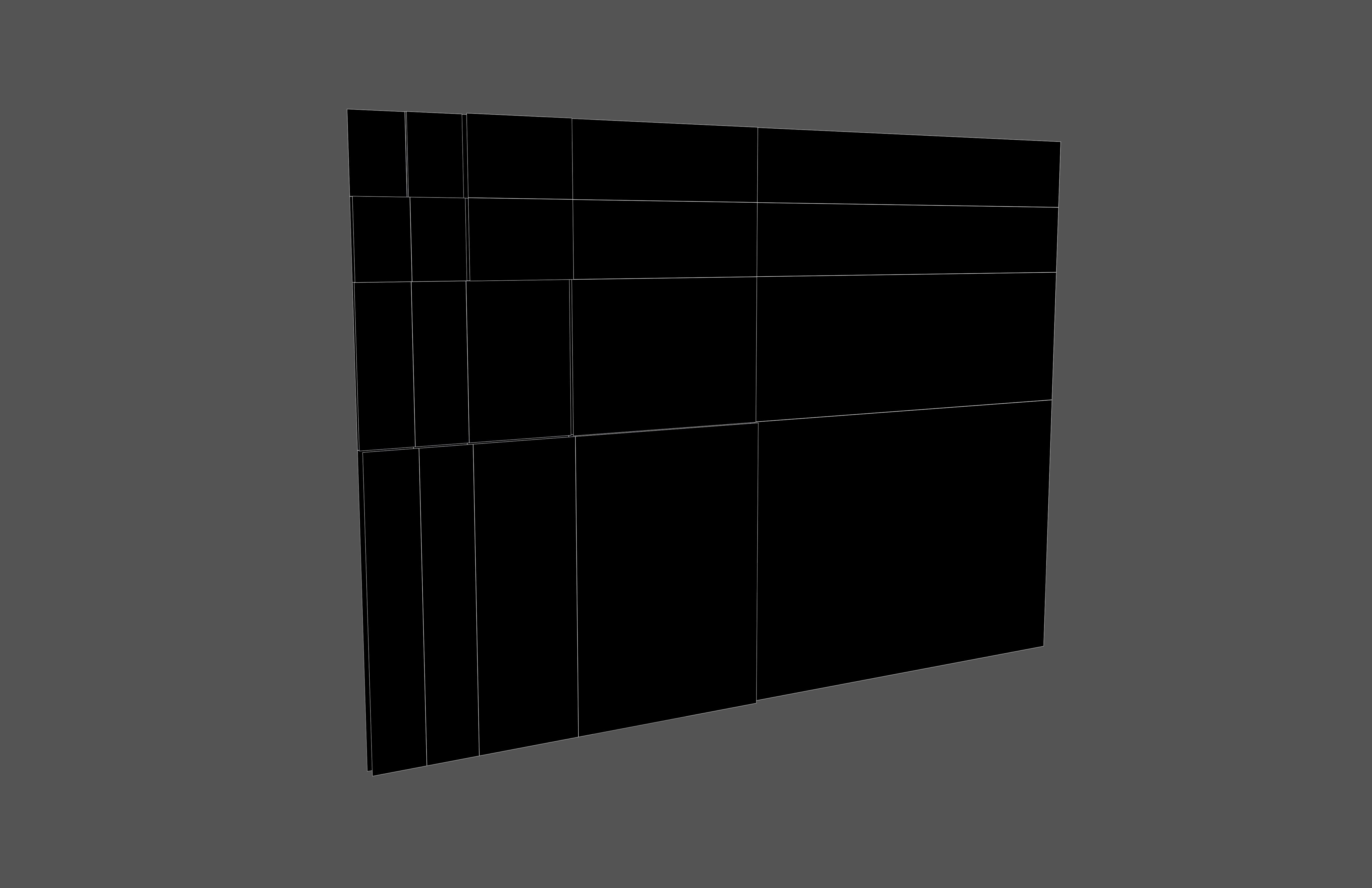 A Series Paper Size v1 001 Low-poly 3D model_5