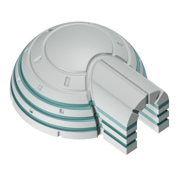 Baby Igloo House 3D model_2