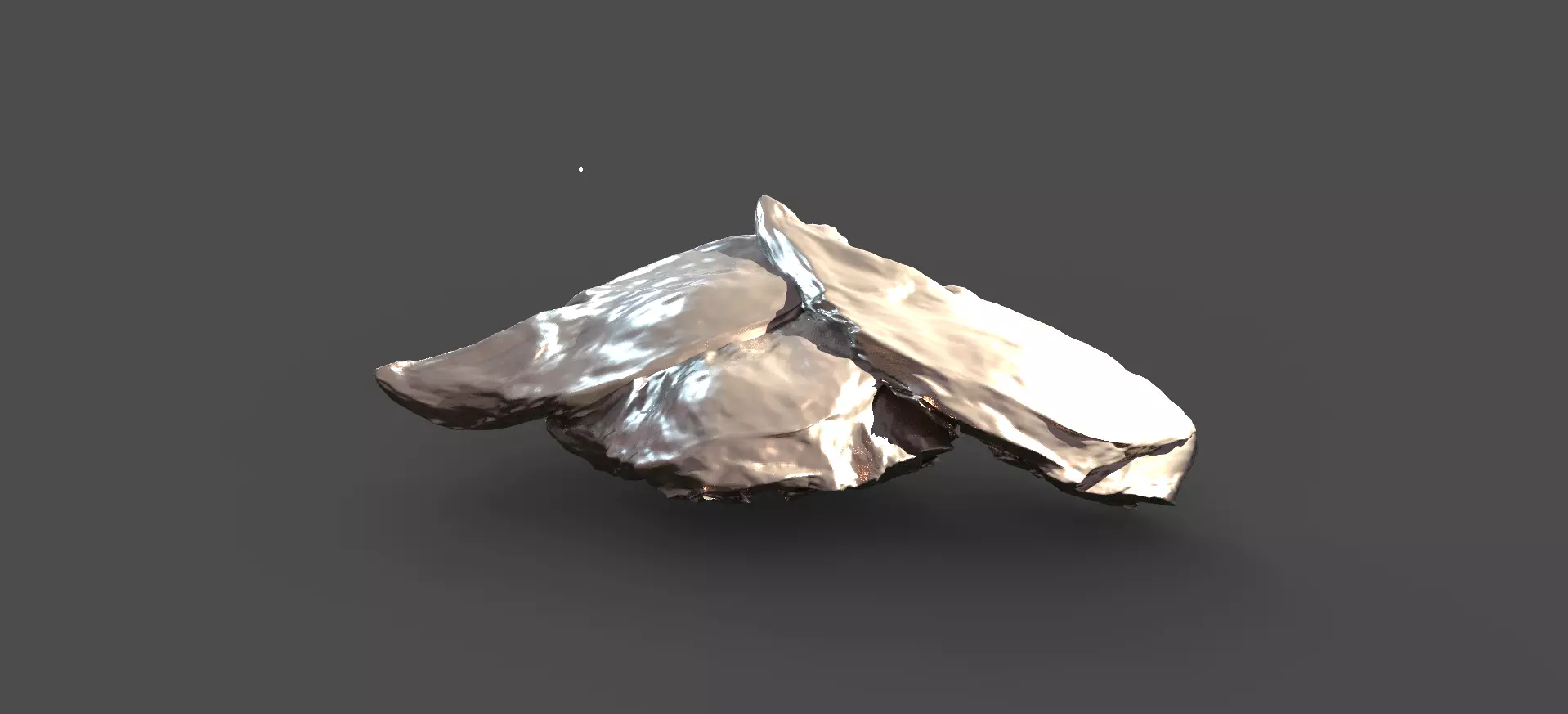 Stone rock stand 2  3D model_0