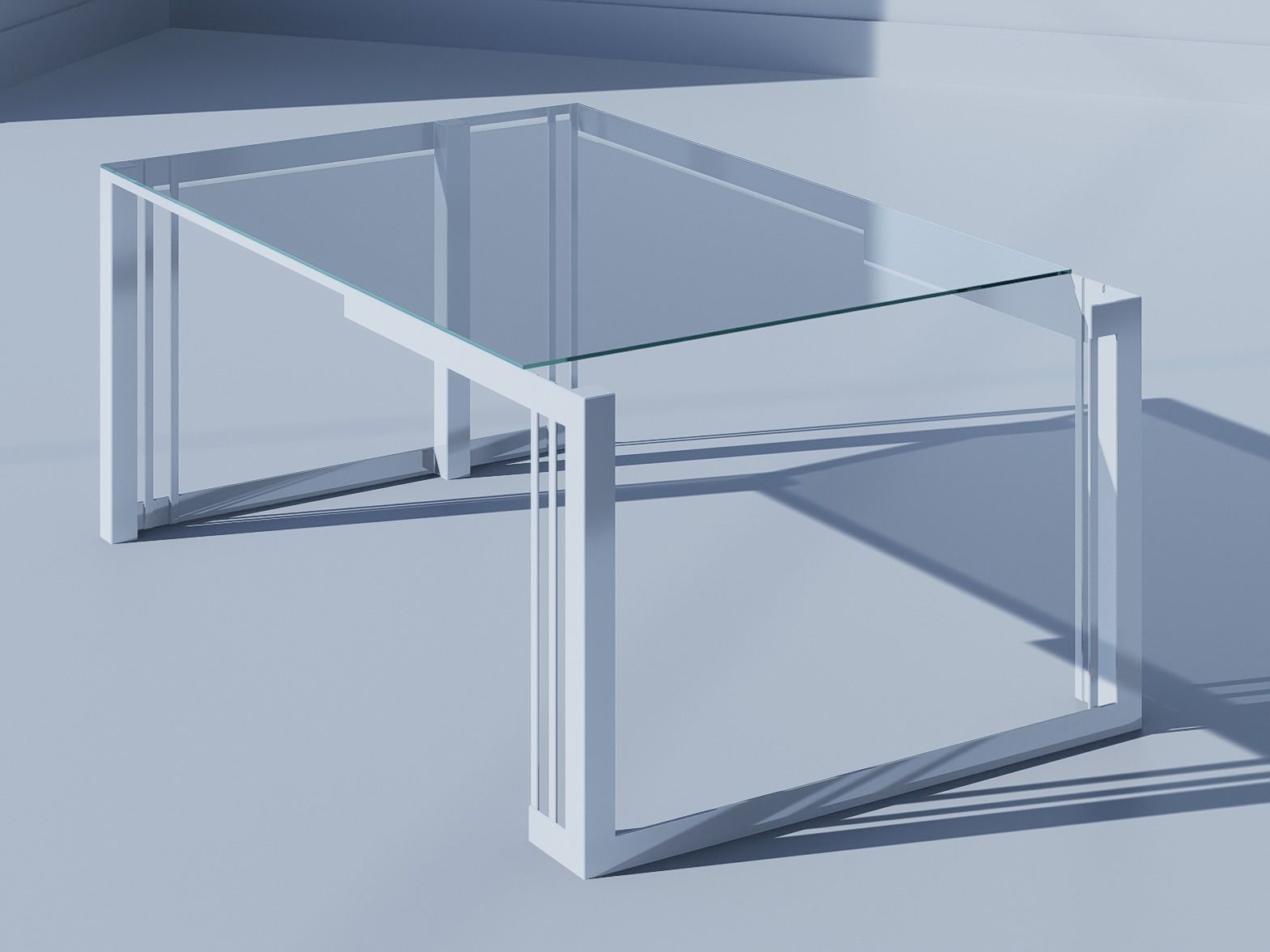 MG ShadowBox Modern Coffee Table 3D model_5