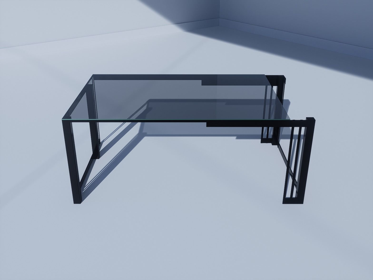 MG ShadowBox Modern Coffee Table 3D model_2