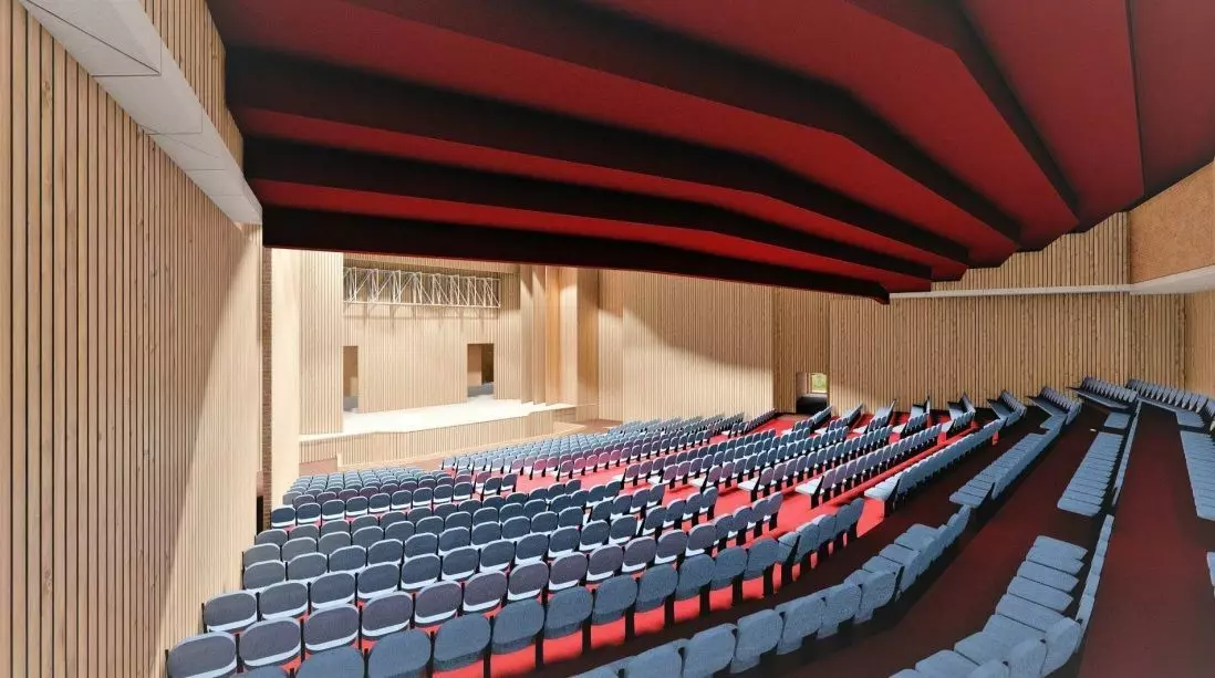 CULTURAL CENTER AND THEATER 3D model_0