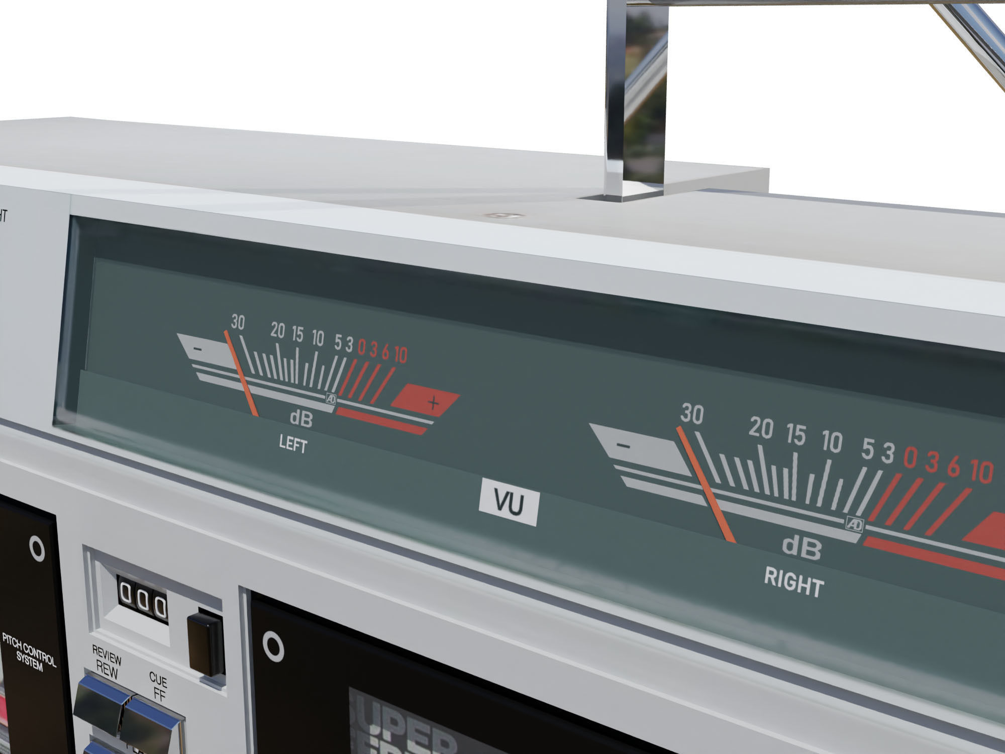 Retro Boom Box Ghetto Blaster Pack  3D model_22