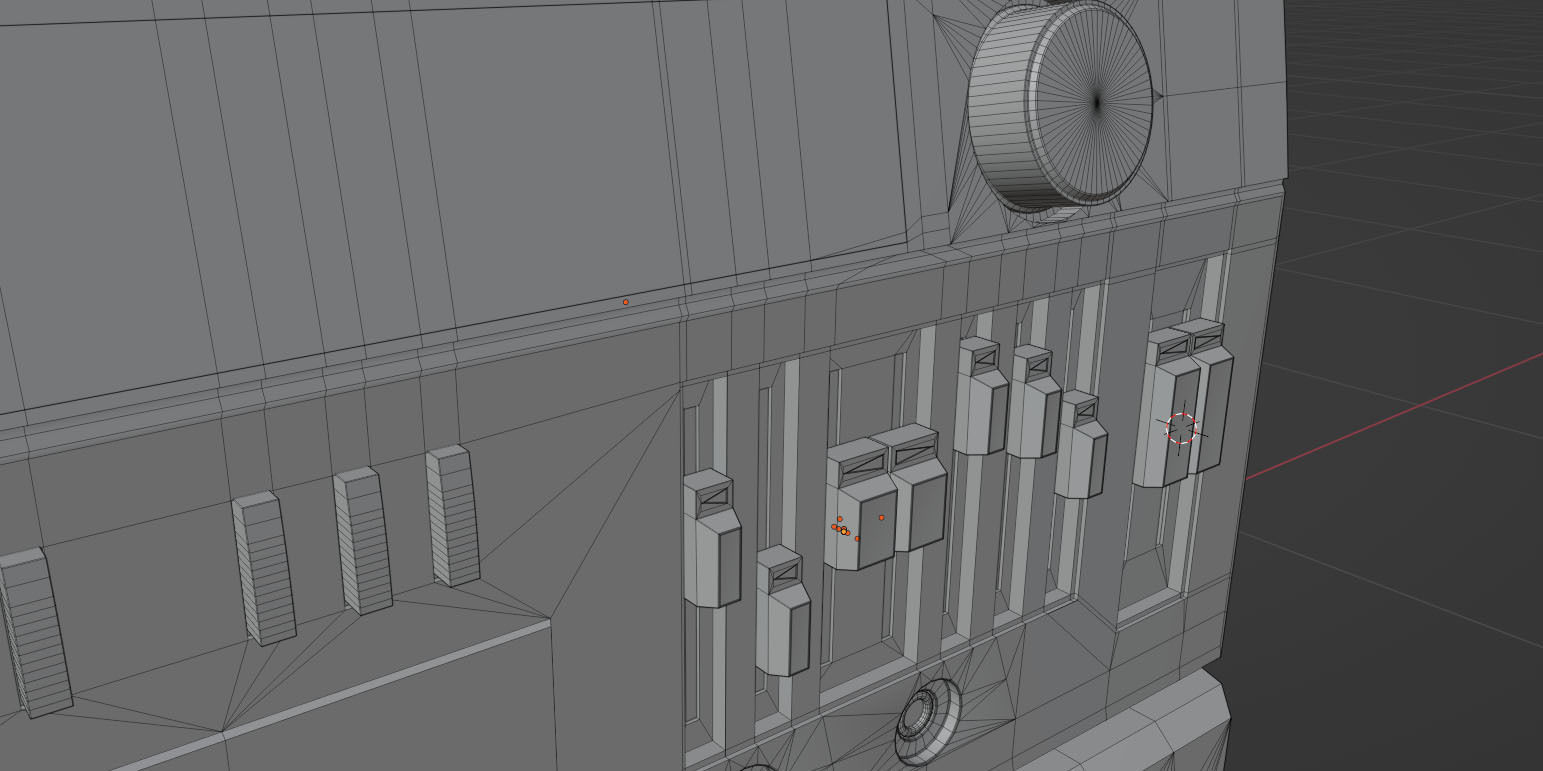 Retro Boom Box Ghetto Blaster Pack  3D model_29