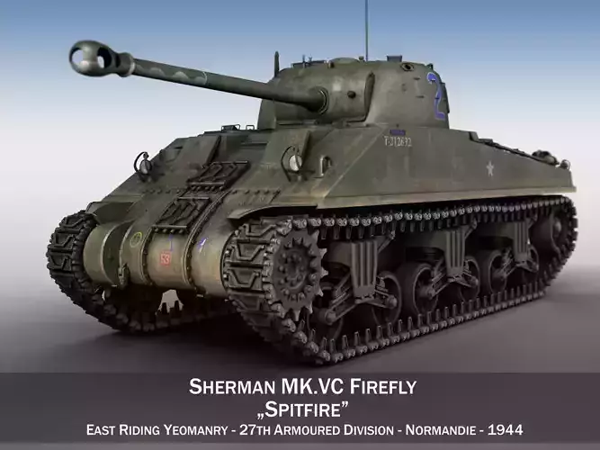 Sherman MK VC Firefly - Spitfire