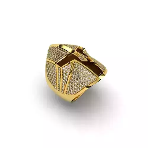 SPARTAN RING - JEWELRY 3D - AN-607