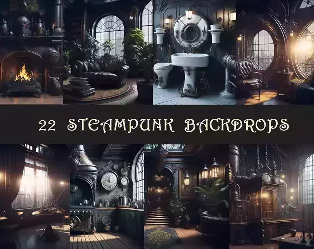 Steampunk Backdrop Images Texture
