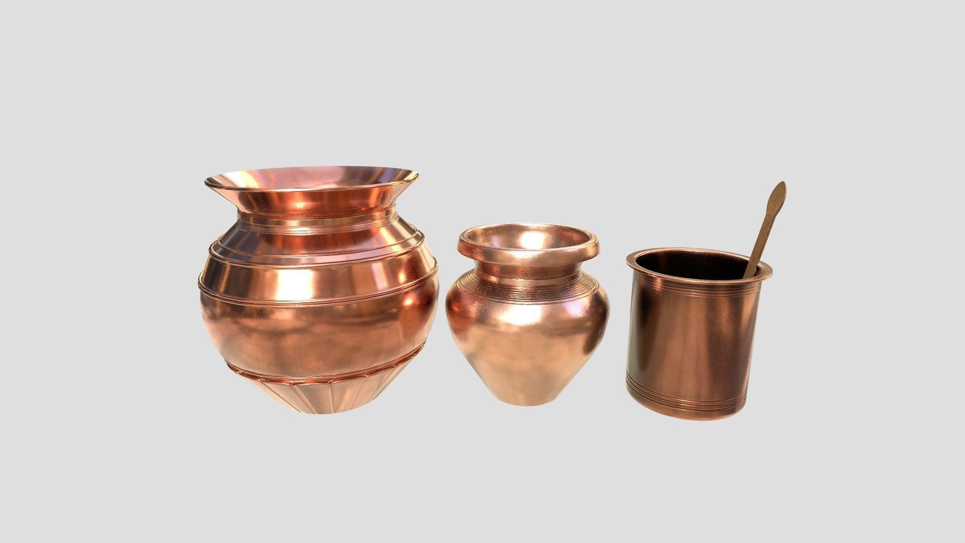 pooja props  3D model_3