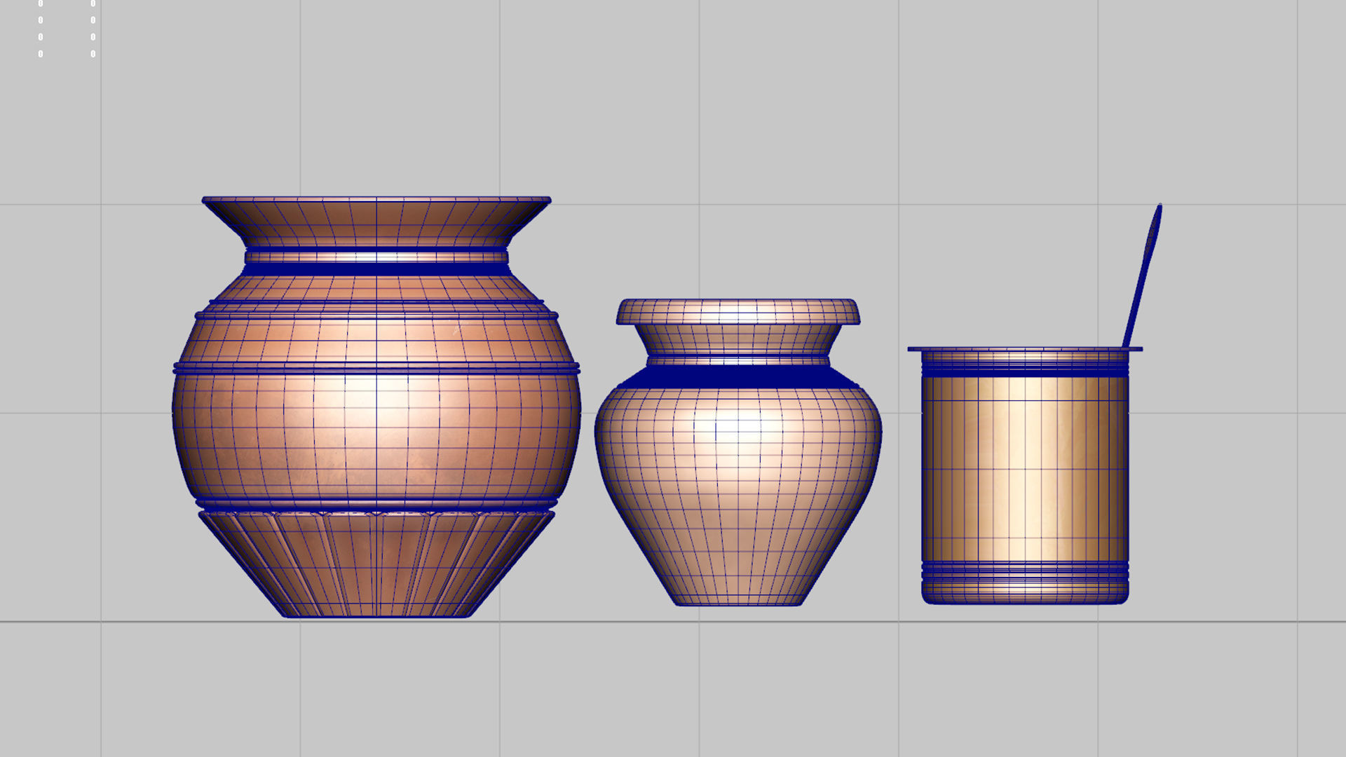 pooja props  3D model_15