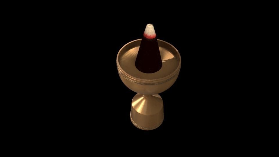 pooja props  3D model_29