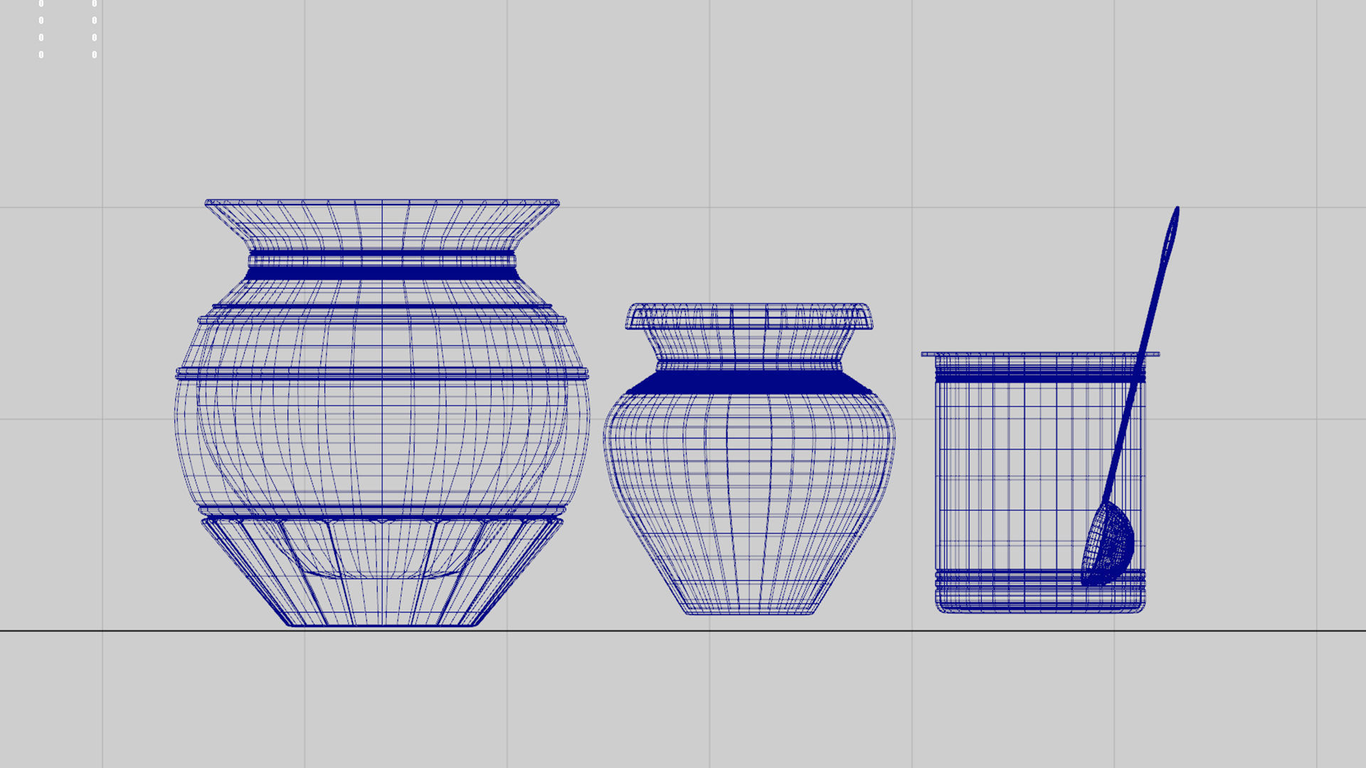 pooja props  3D model_16