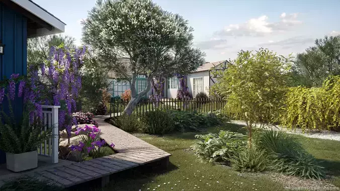 Maxtree Plant Models Vol 23 Low - Mesh