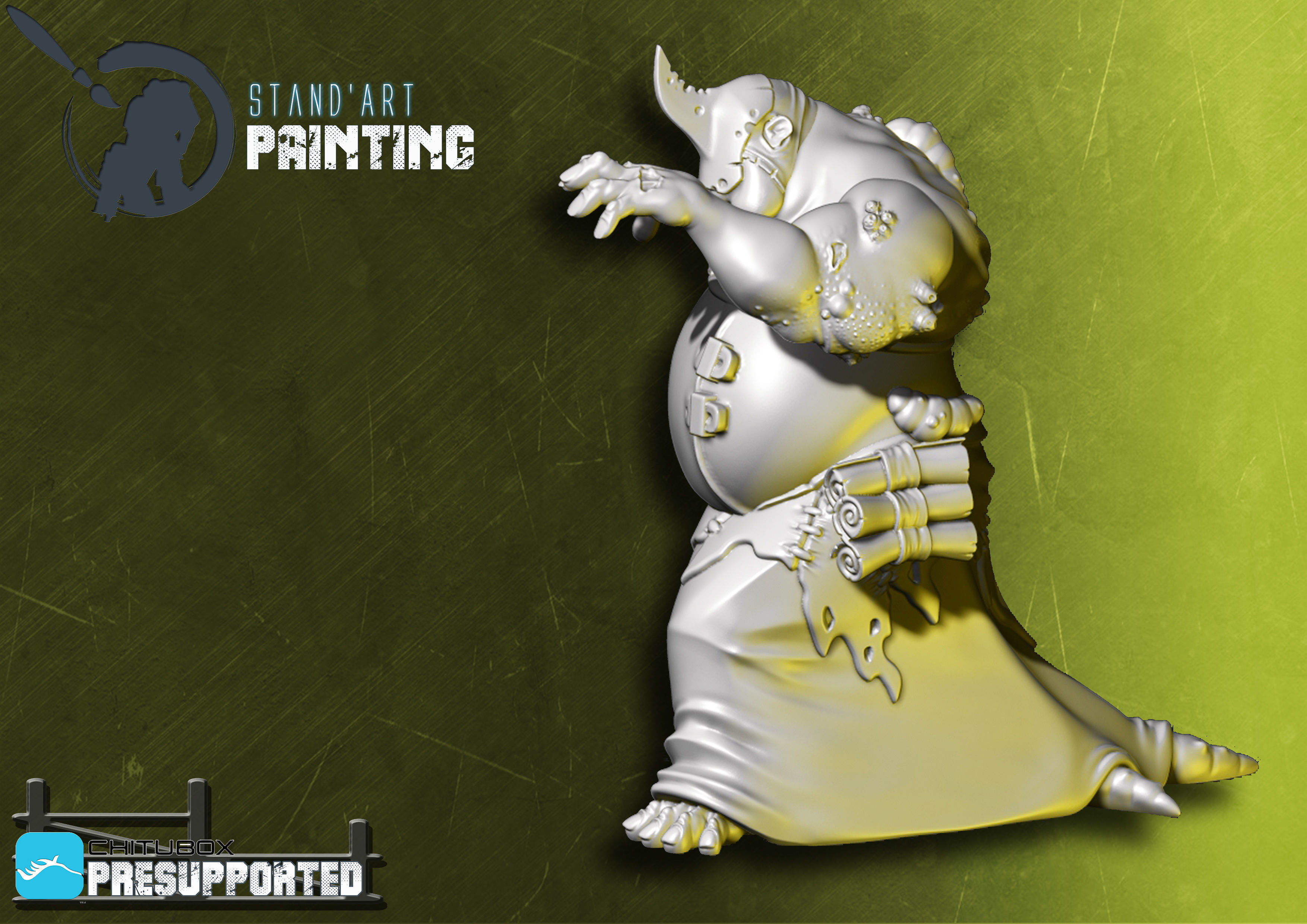 Rotten Librarian 3D model_2