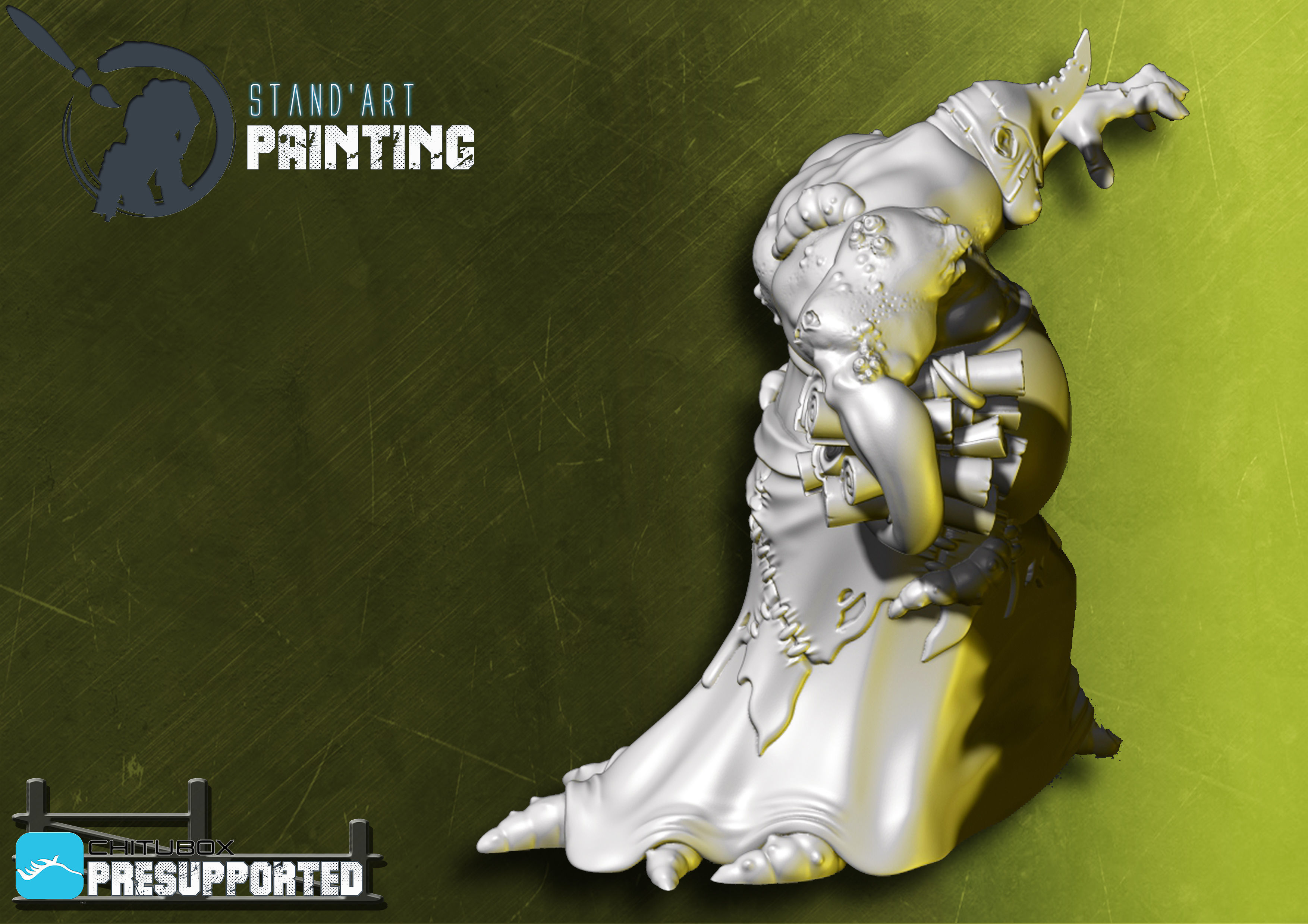 Rotten Librarian 3D model_4