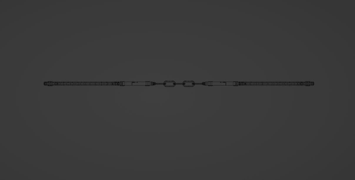 Handcuffs Low-poly 3D model_19