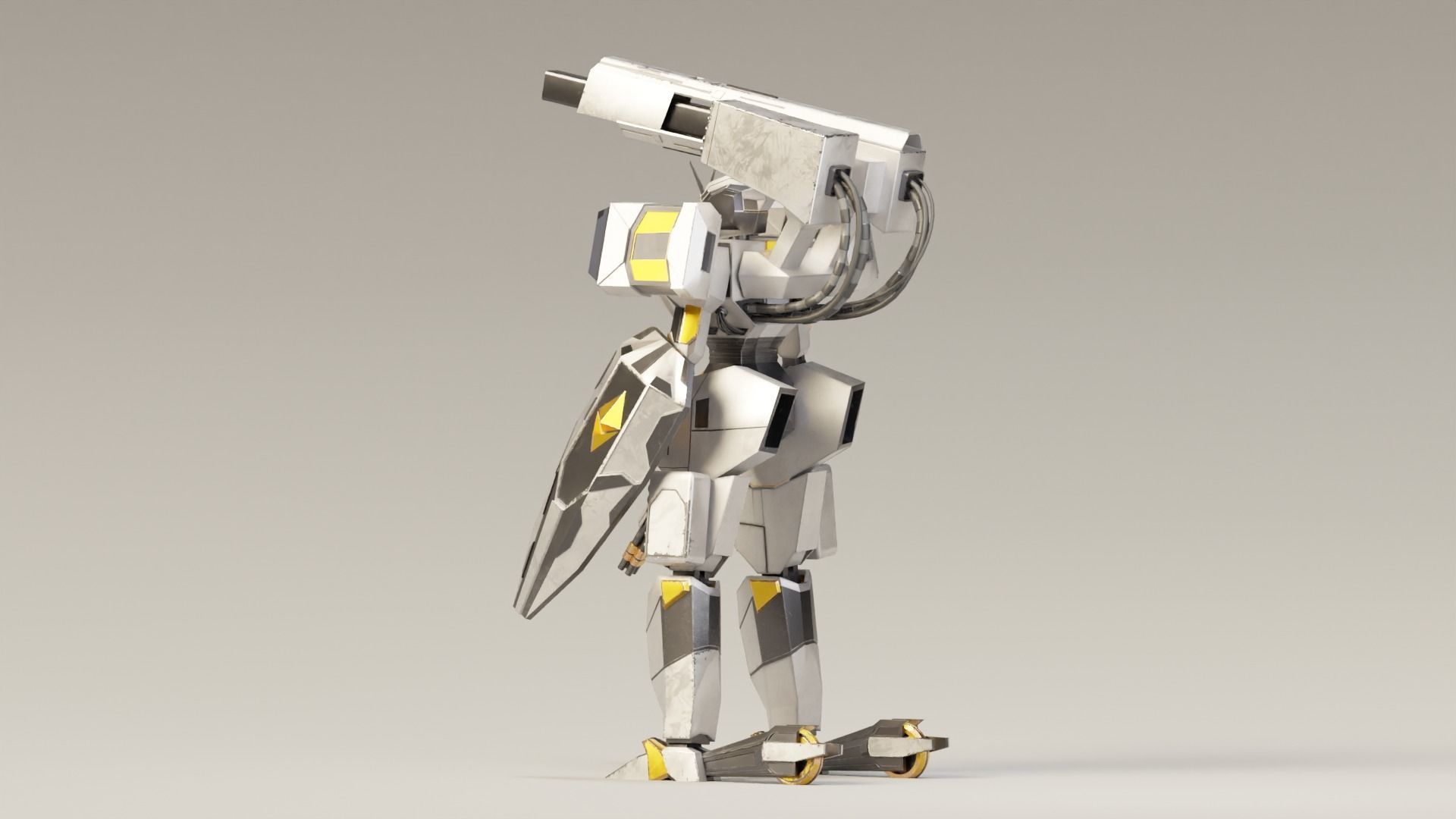 Mecha Arion 3D model_7