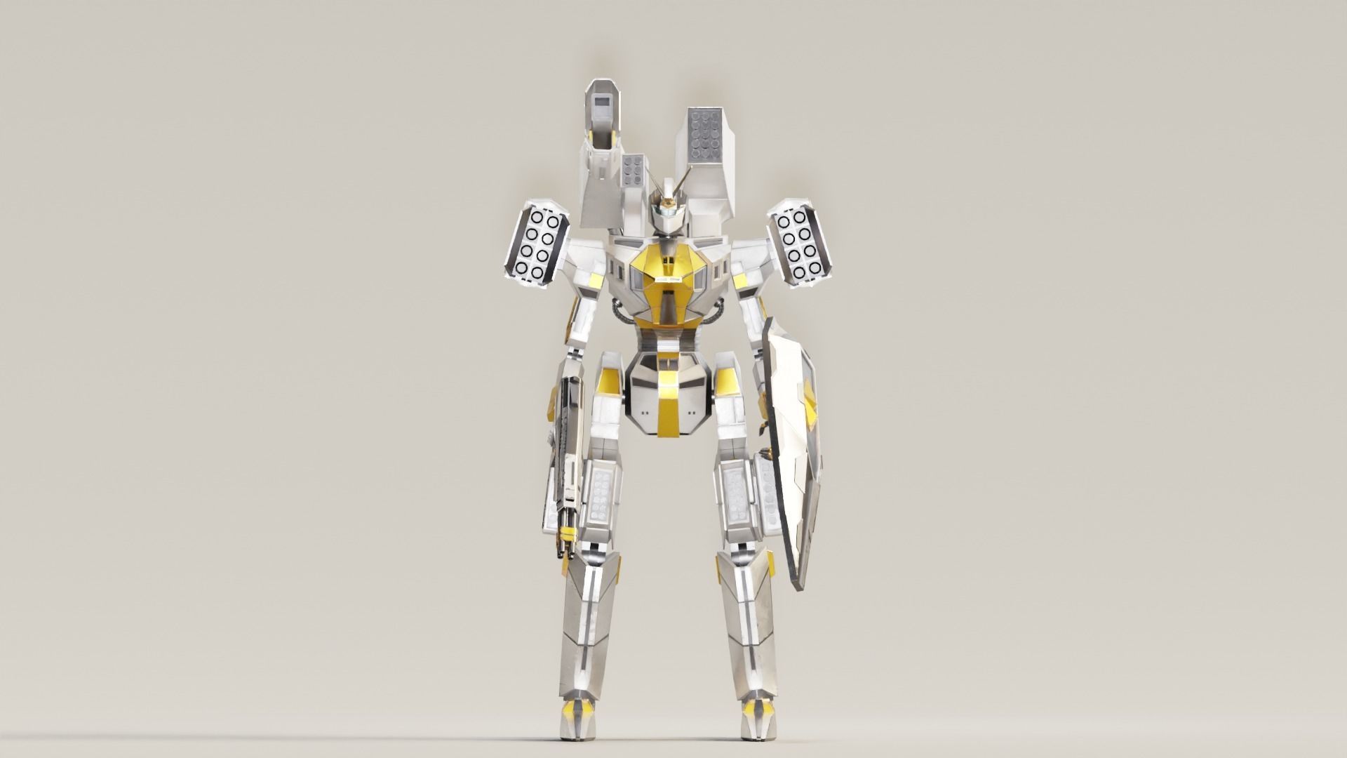 Mecha Arion 3D model_5