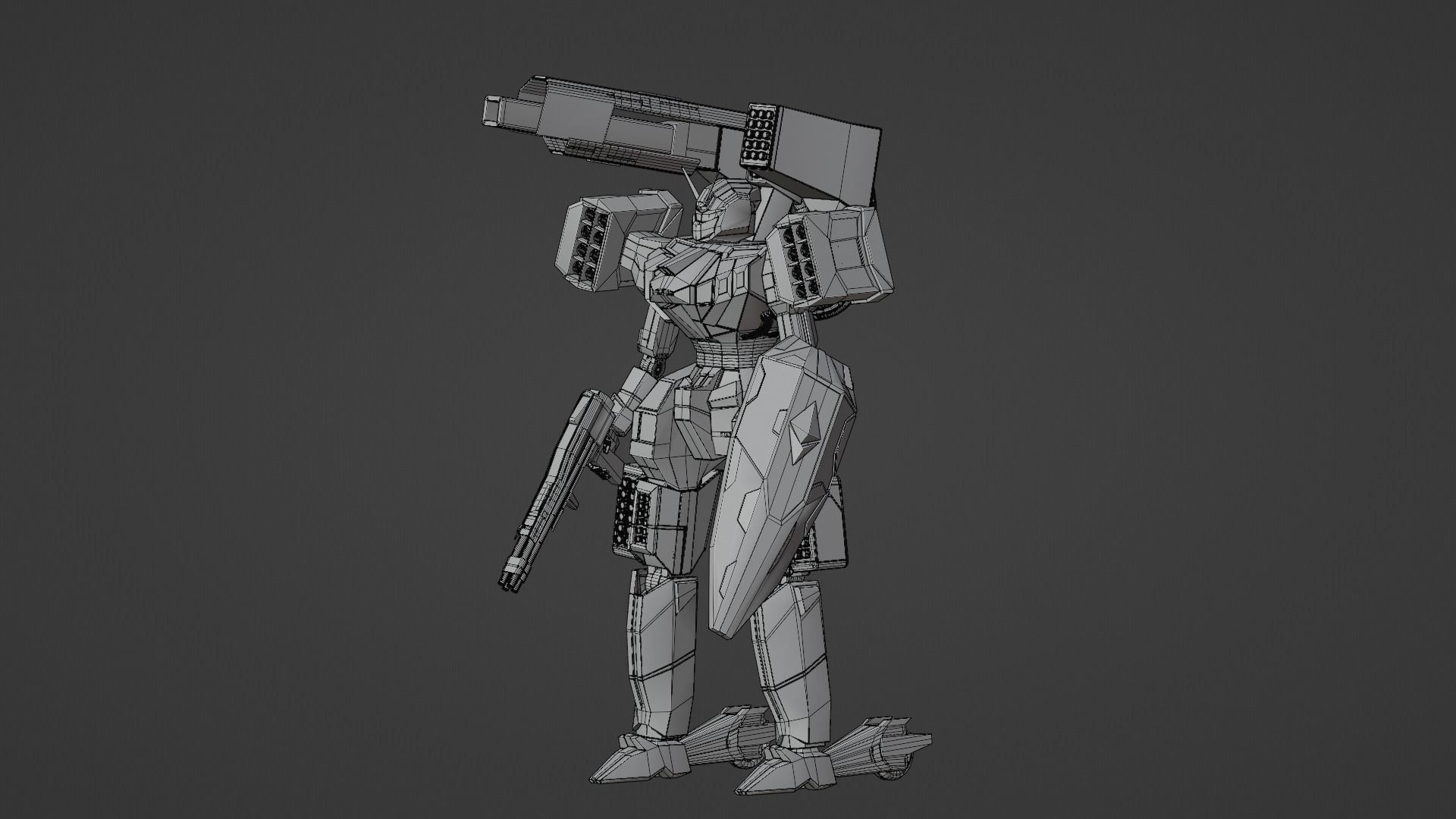Mecha Arion 3D model_15