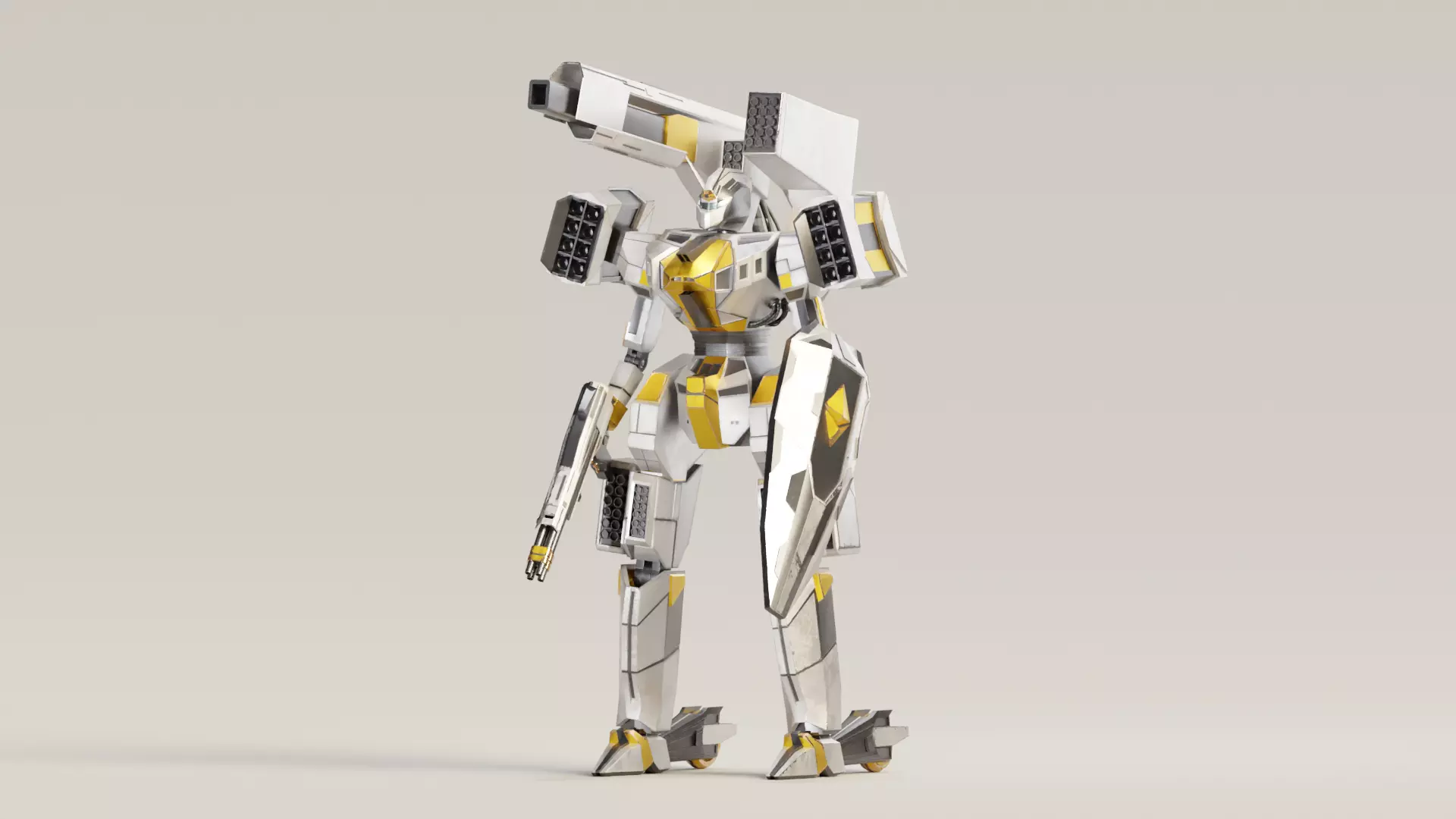 Mecha Arion 3D model_0