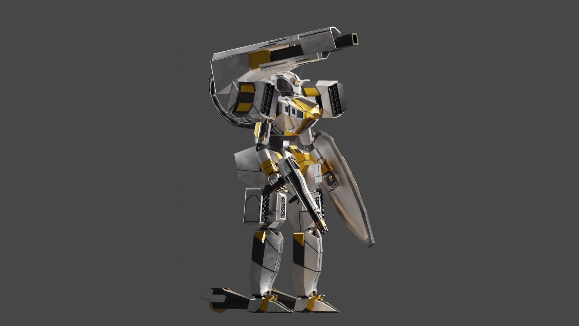 Mecha Arion 3D model_12