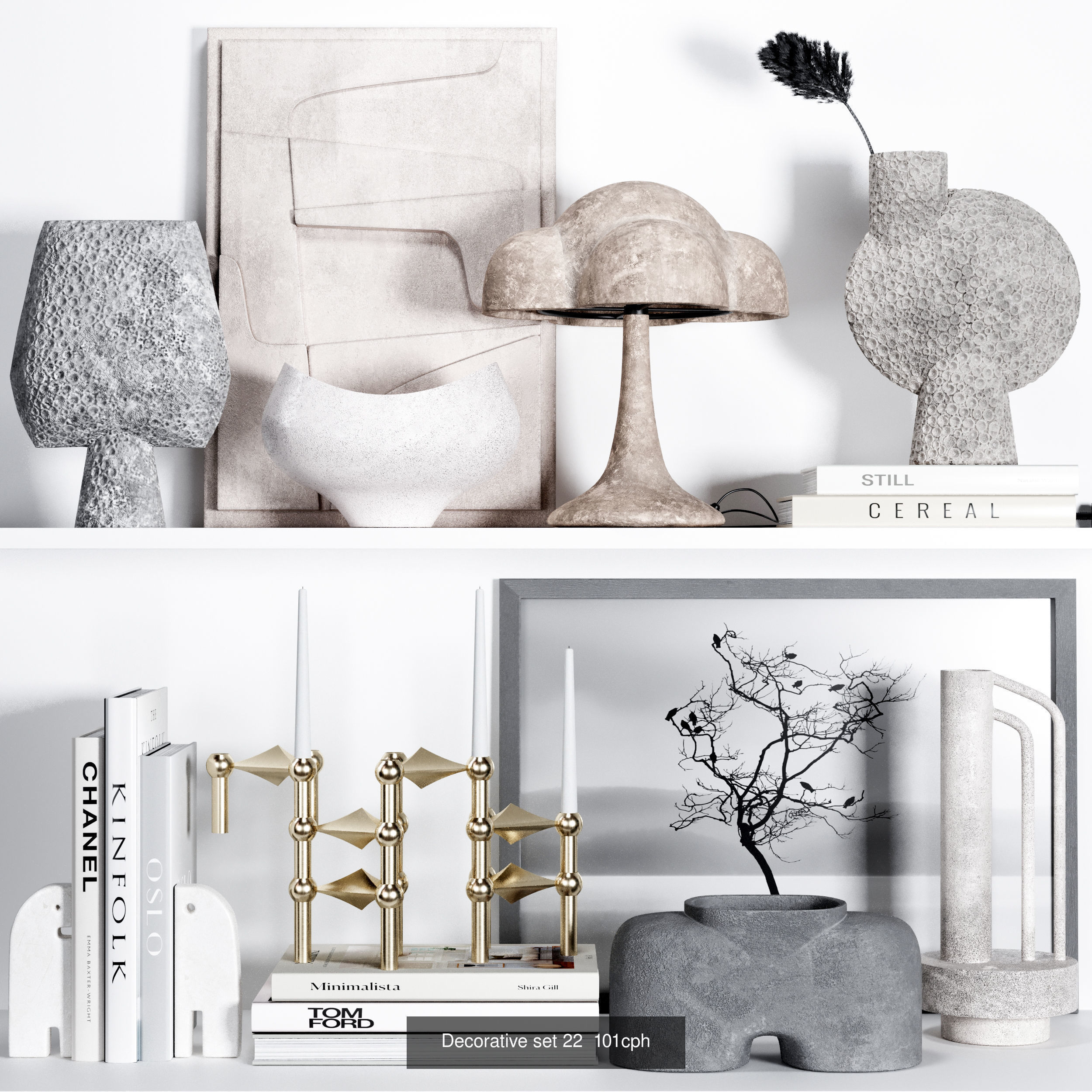 Collection Decorative Sets  More Than 200 New Objects  9Models _8