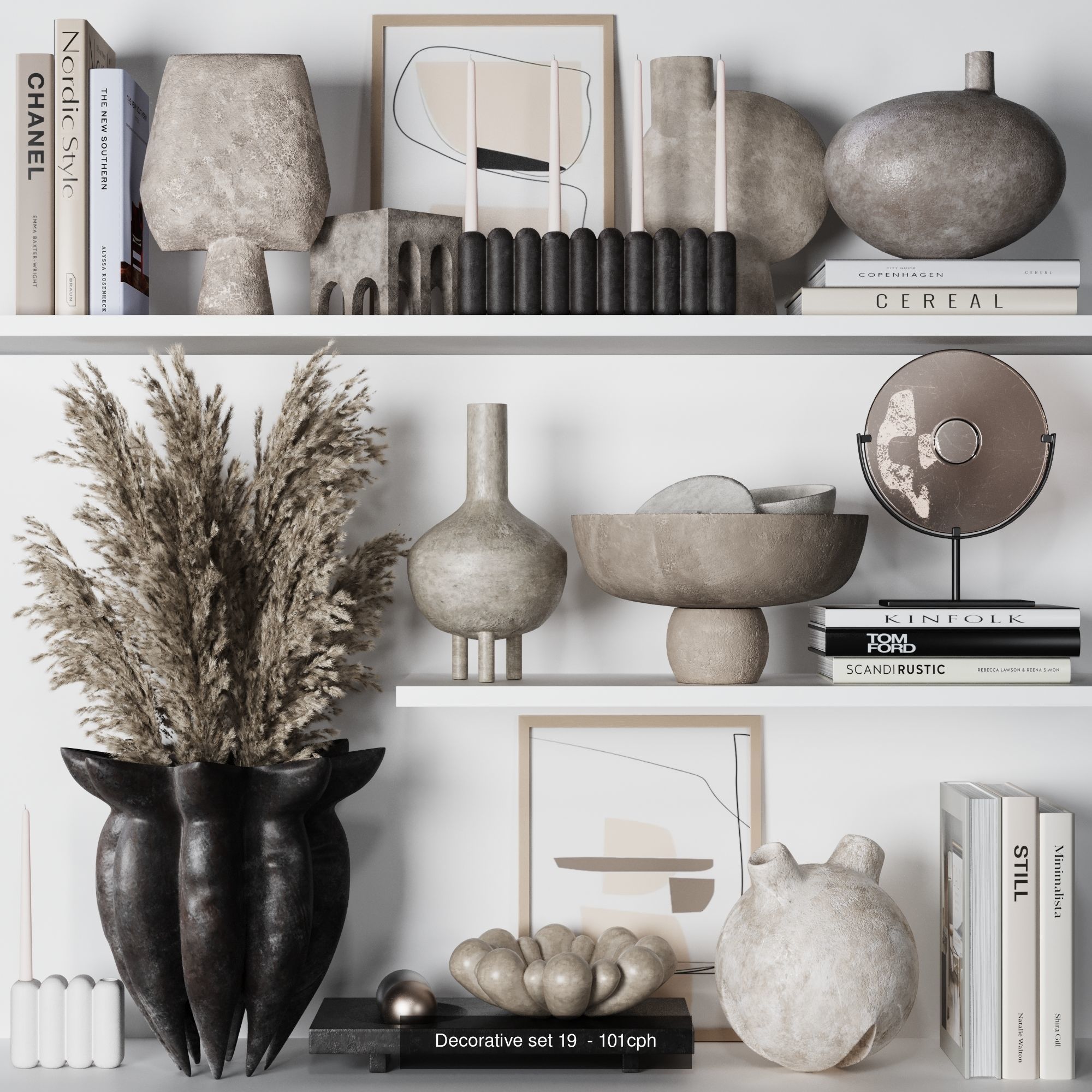 Collection Decorative Sets  More Than 200 New Objects  9Models _5