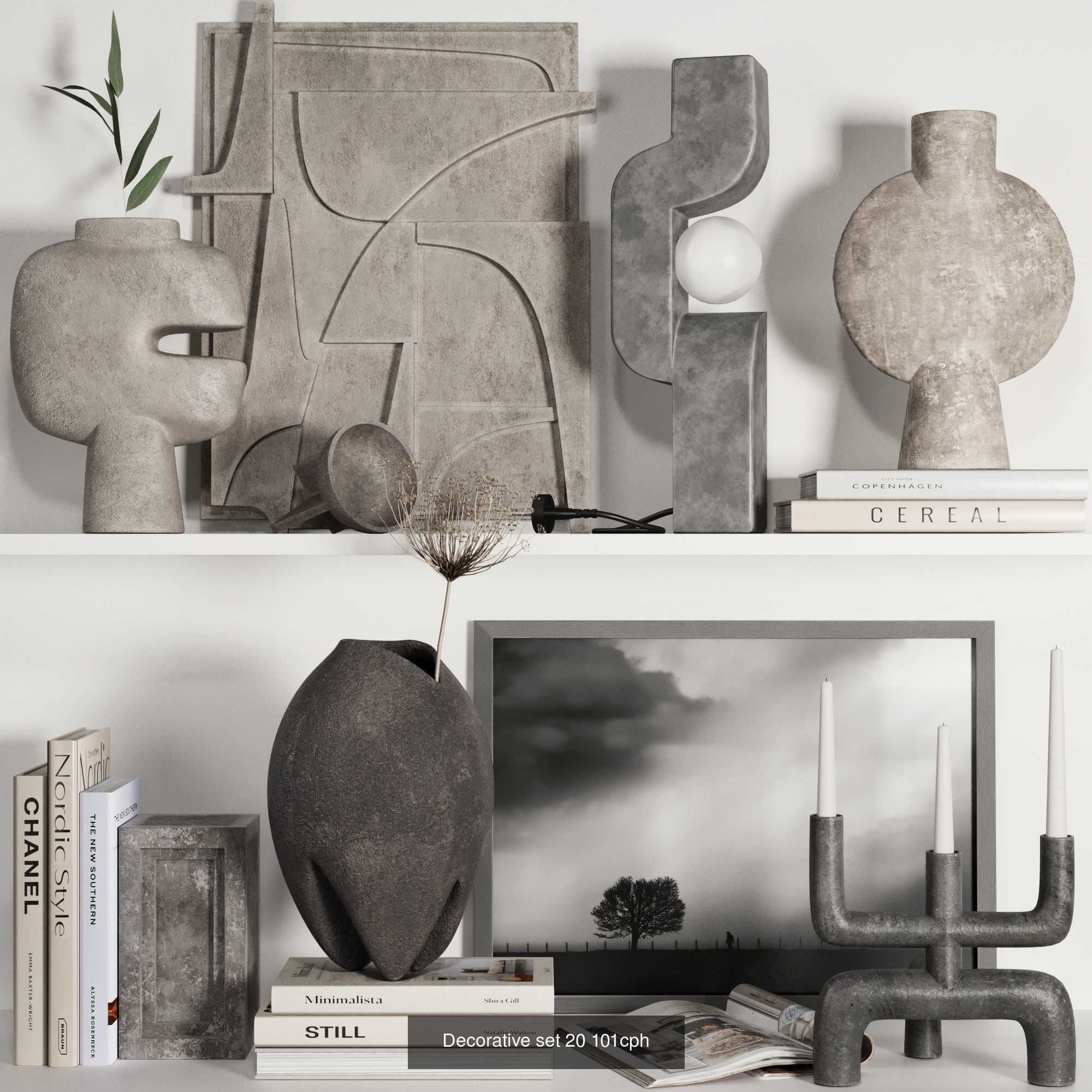 Collection Decorative Sets  More Than 200 New Objects  9Models _6