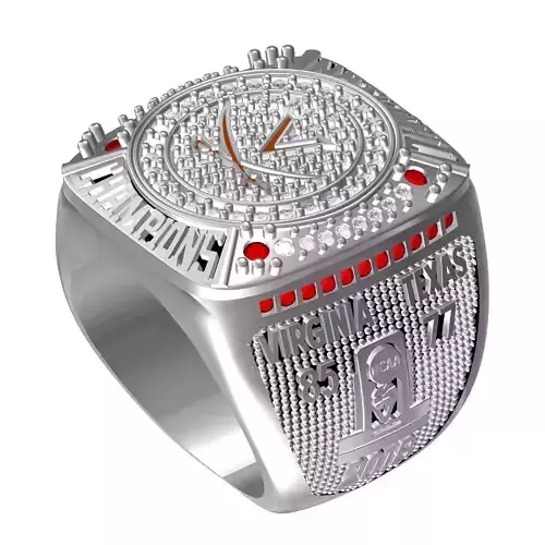 Kyle Guy Football Championship Ring 3D print model
