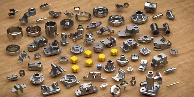 Mechanical Components Asset Pack Vol 2 for Blender