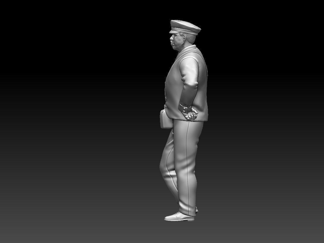 STAFF RAILROAD 3D print model_81