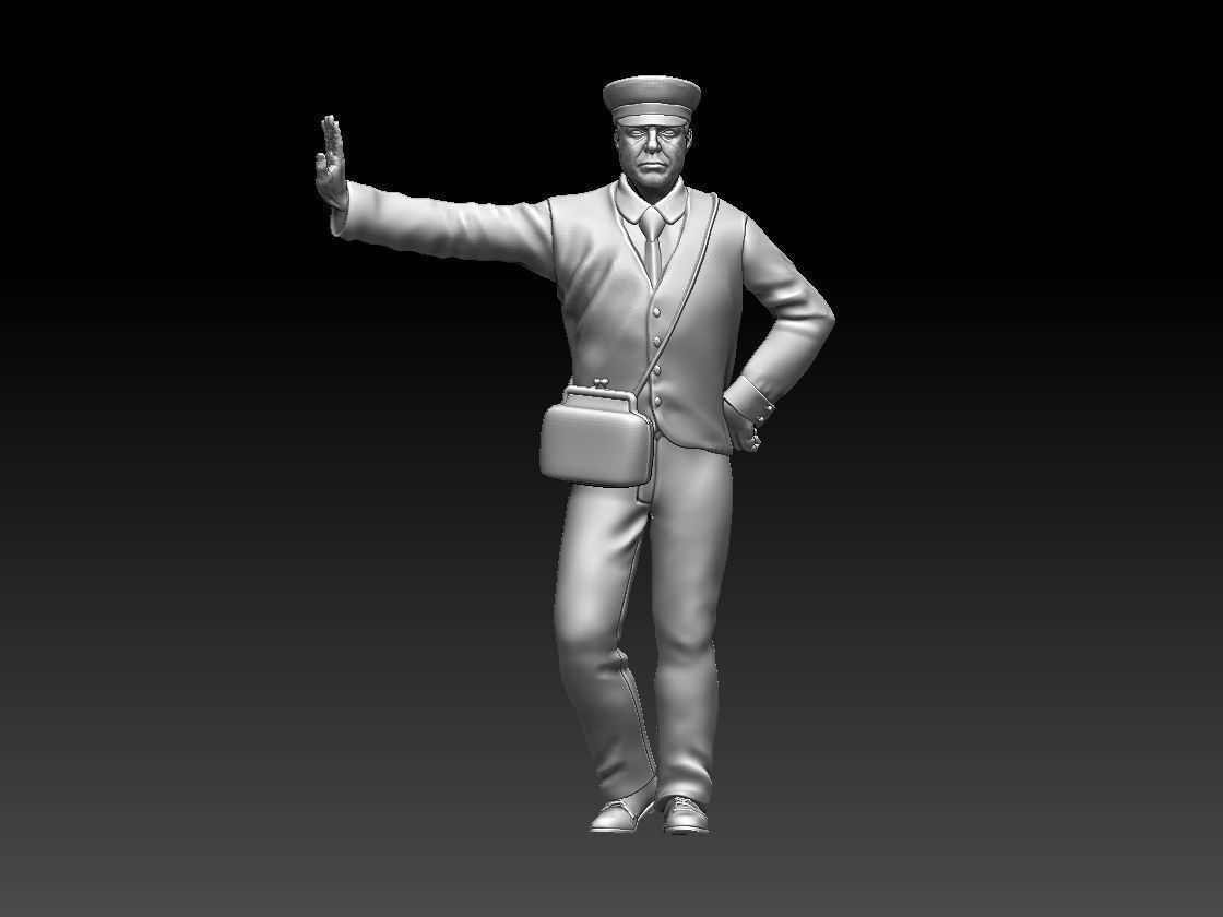 STAFF RAILROAD 3D print model_18