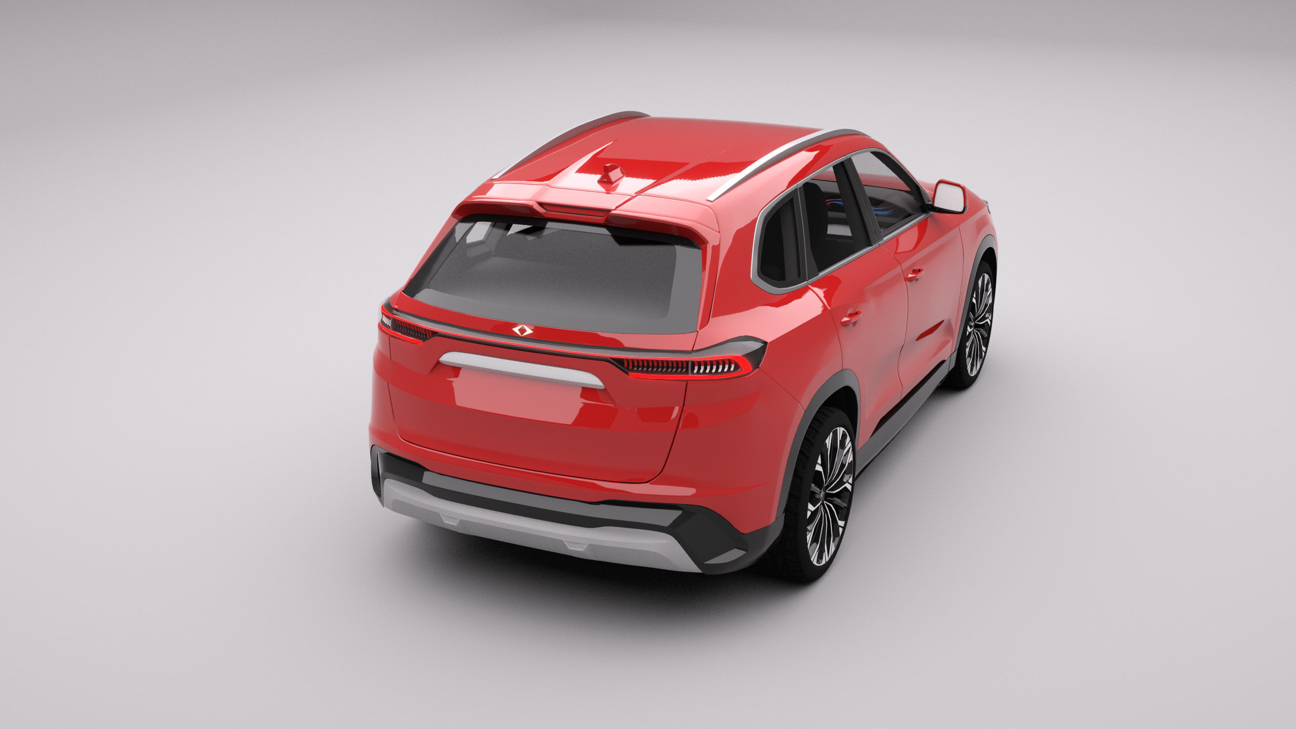 TOGG T10X Low-poly 3D model_3