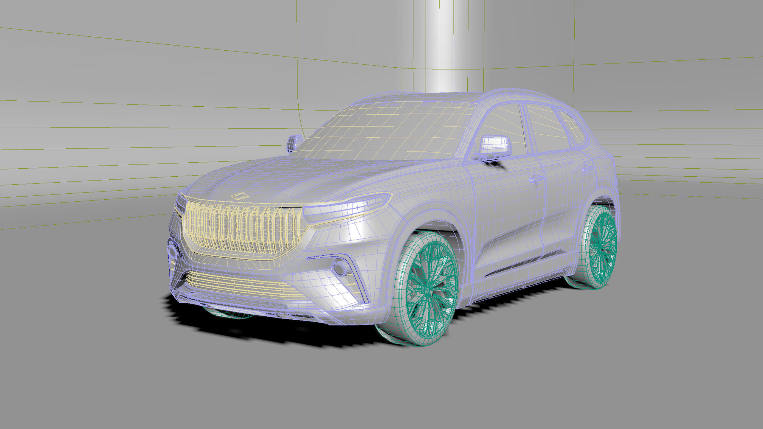 TOGG T10X Low-poly 3D model_7