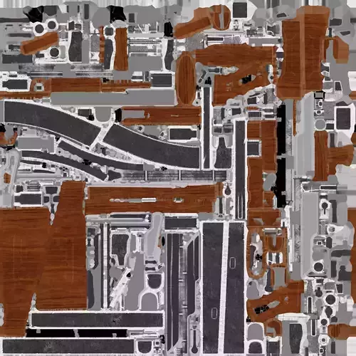 old house scene model-with lighting