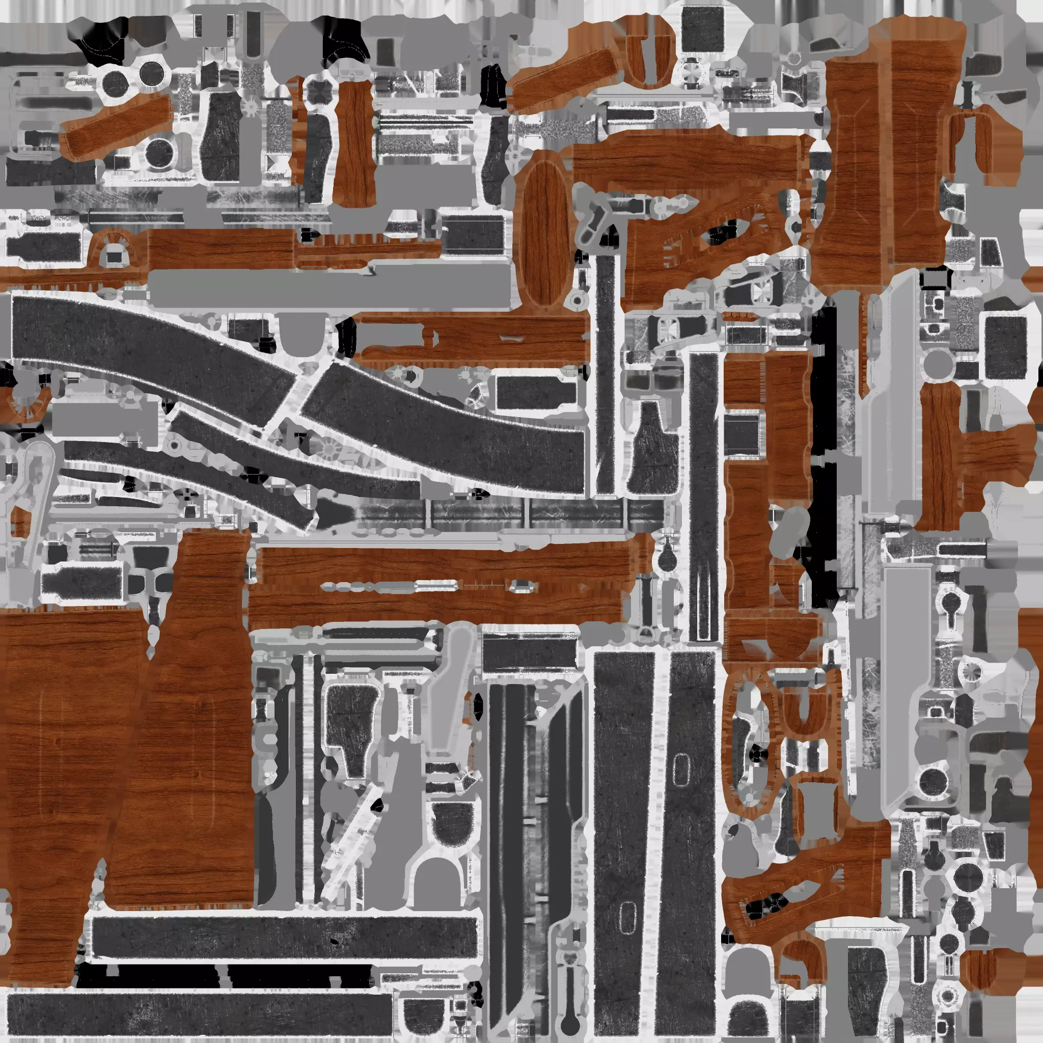 old house scene model-with lighting Free 3D model_0