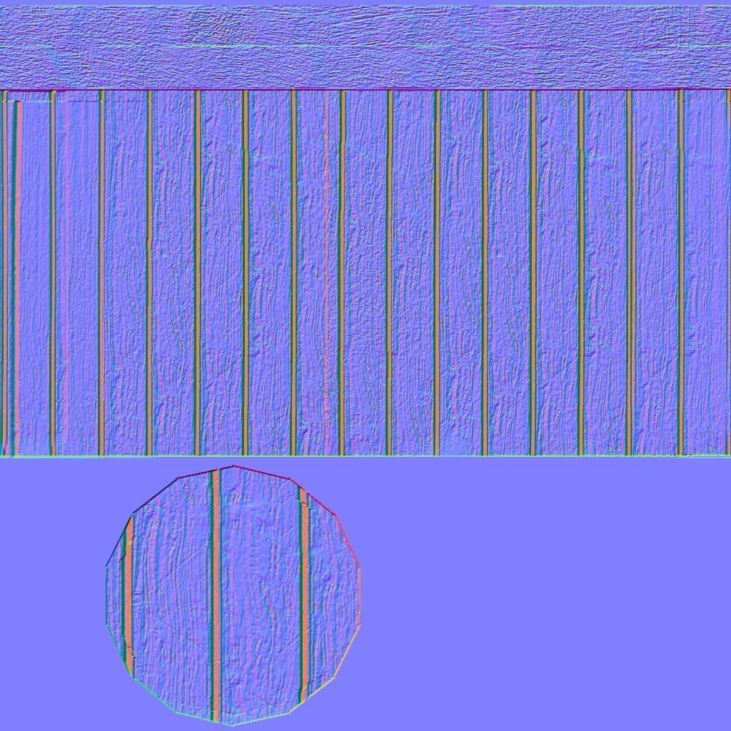 old house scene model-with lighting Free 3D model_3