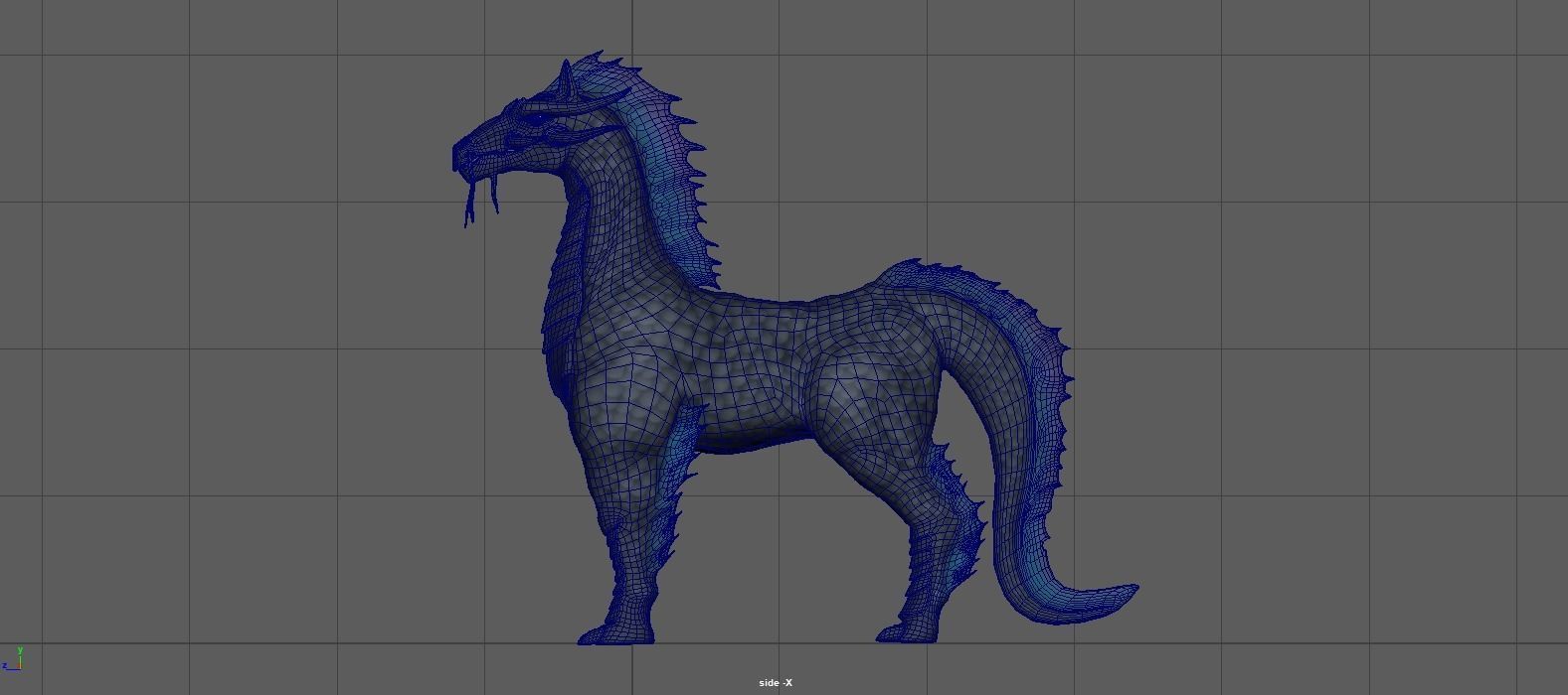 Horse Fairytale 3D Model 3D model_11