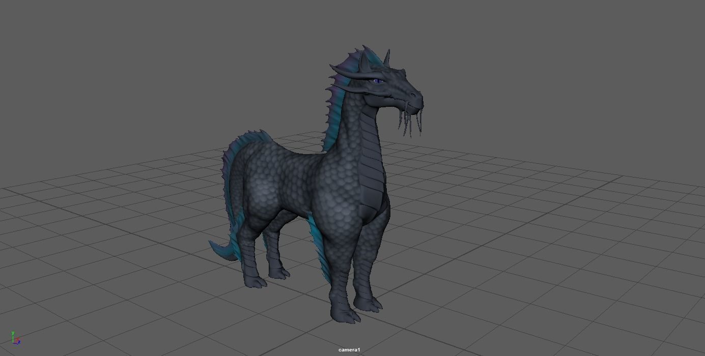 Horse Fairytale 3D Model 3D model_9
