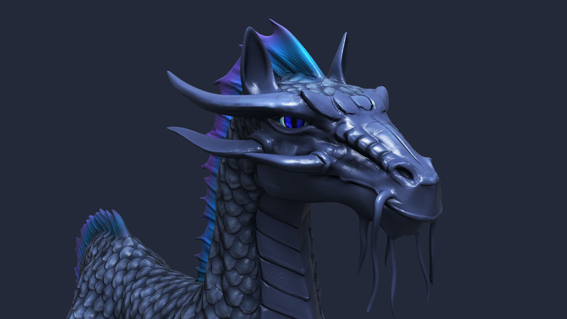 Horse Fairytale 3D Model 3D model_6