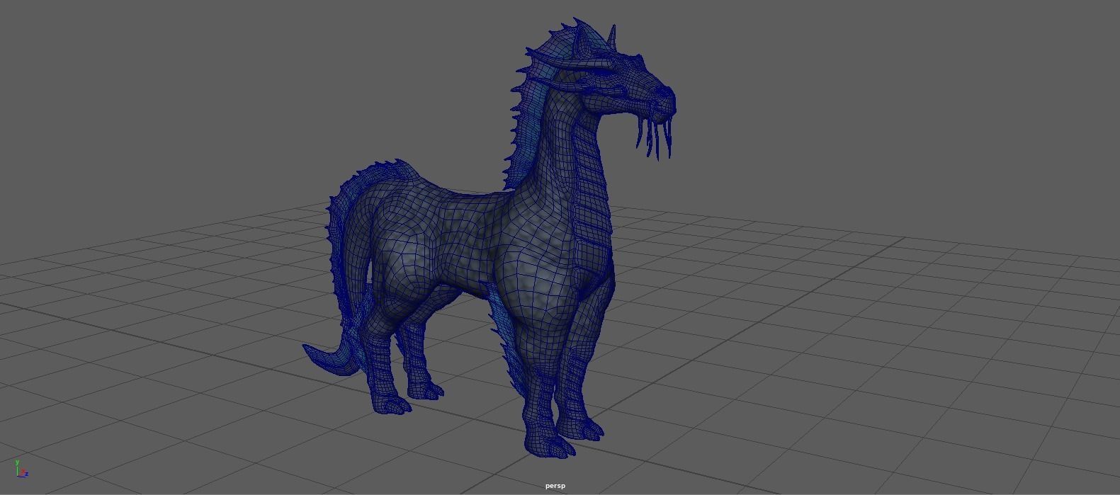 Horse Fairytale 3D Model 3D model_12