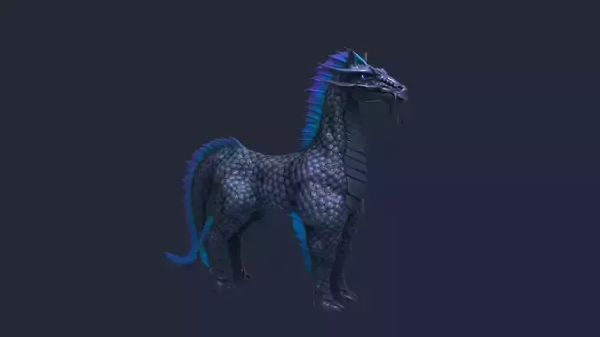 Horse Fairytale 3D Model