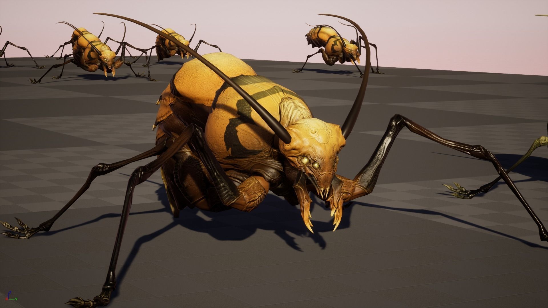 Cockroach1 Low-poly 3D model_31