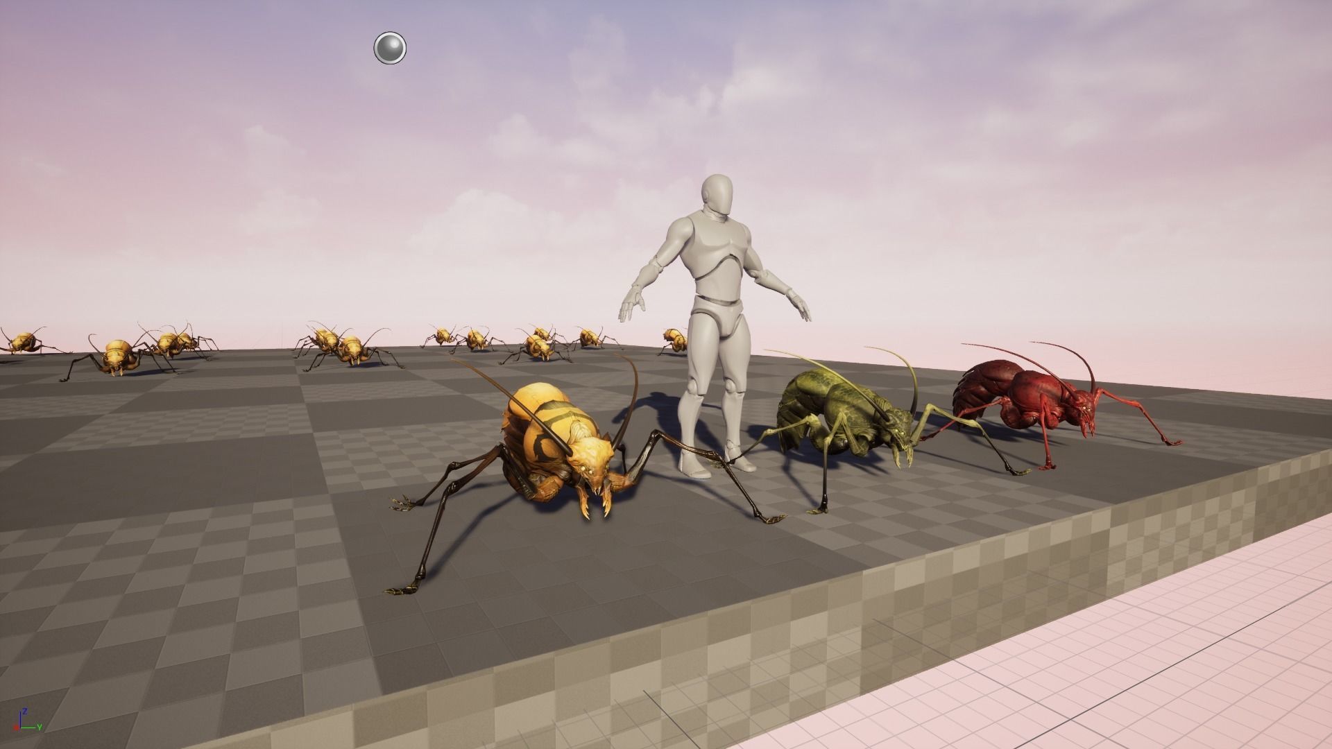 Cockroach1 Low-poly 3D model_25