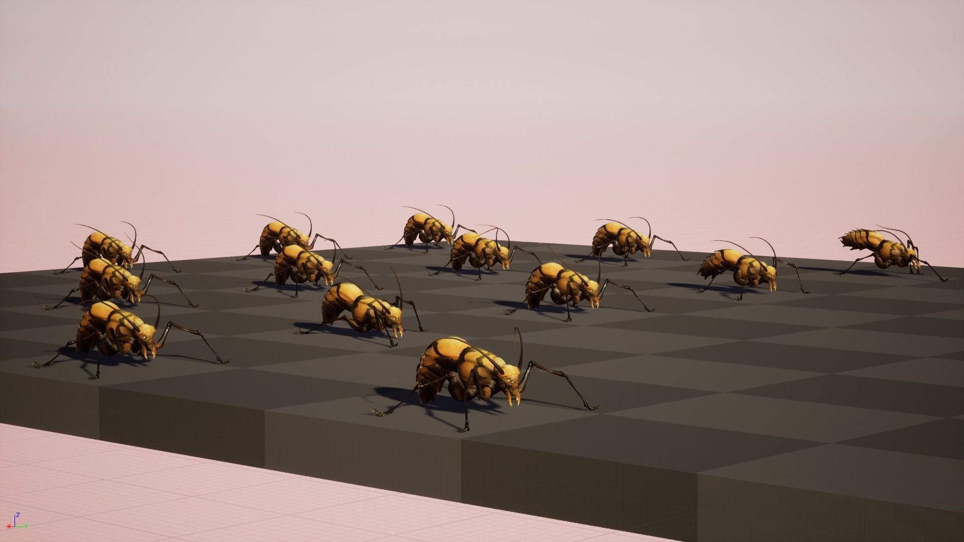 Cockroach1 Low-poly 3D model_30