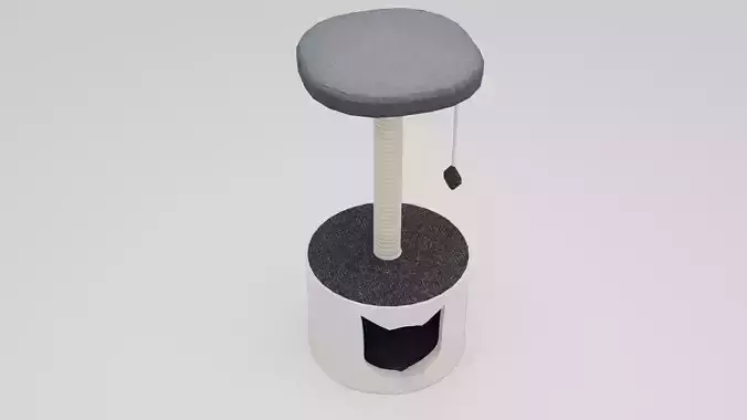 Cat house 3D model