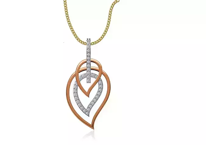 Women Unique Pendant STL JCD Details