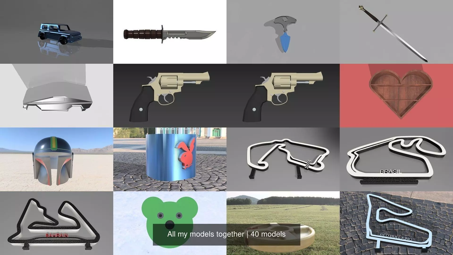 All my models together 3D Model Collection_26