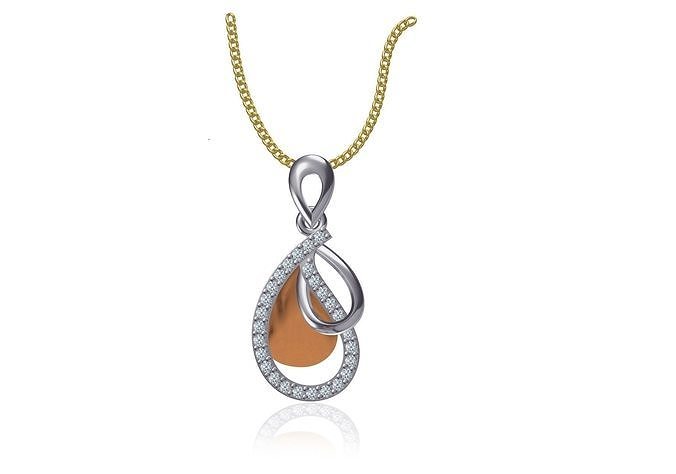 Women Unique Pendant STL JCD Details 3D print model
